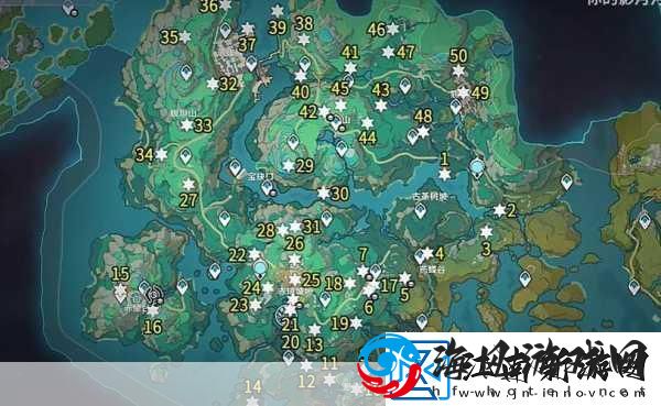 原神苍灵鲤位置全揭秘