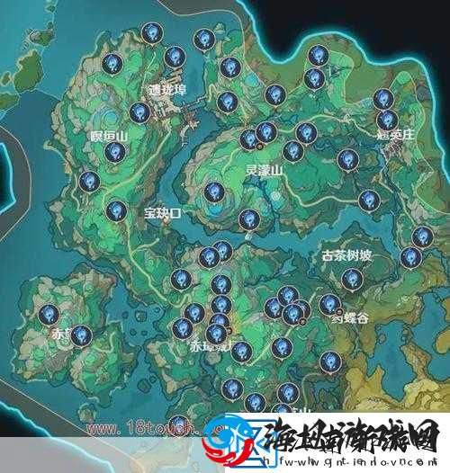 原神苍灵鲤位置全揭秘